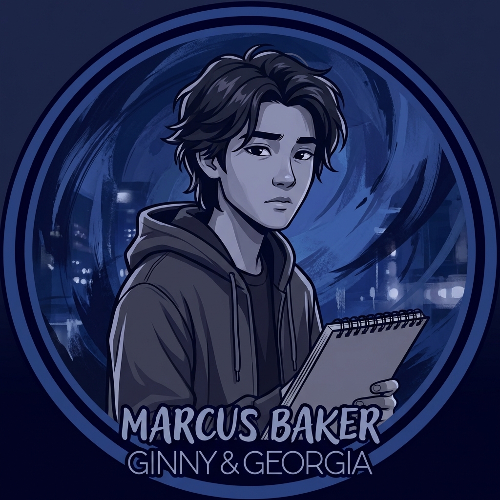 Marcus Baker - Ginny and Georgia Test Character